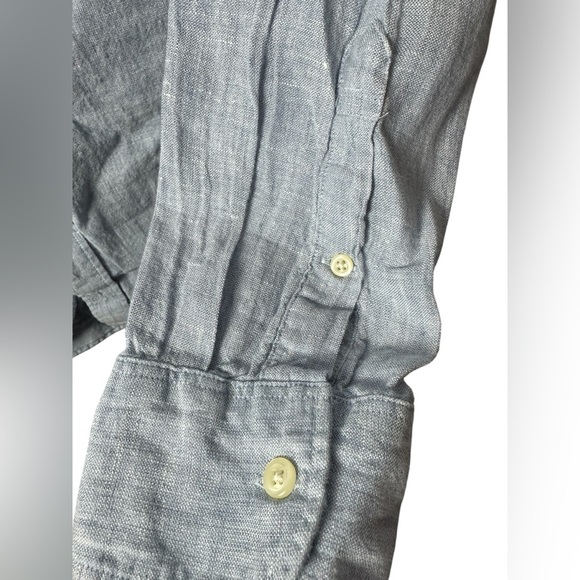 J.Crew Slim Fit Button-Down Shirt Men’s Size L Light Blue - Picture 3 of 7